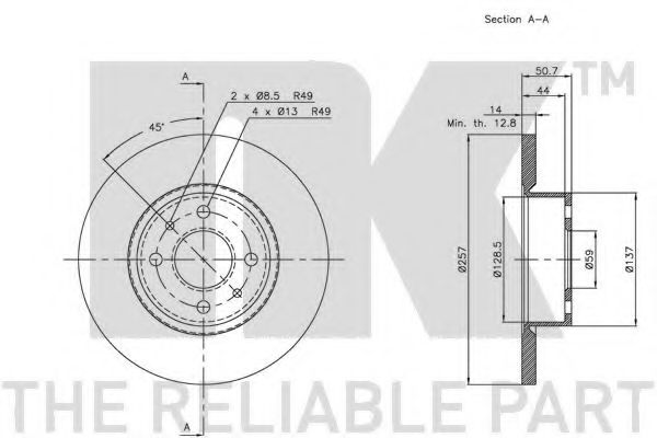 Disc frana 2