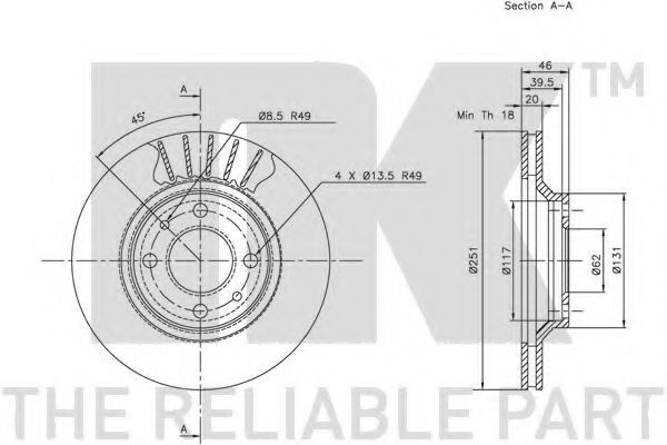 Disc frana 2