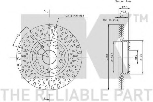 Disc frana 2