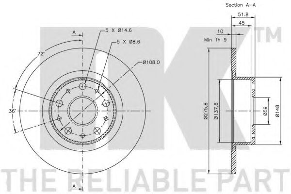 Disc frana 2