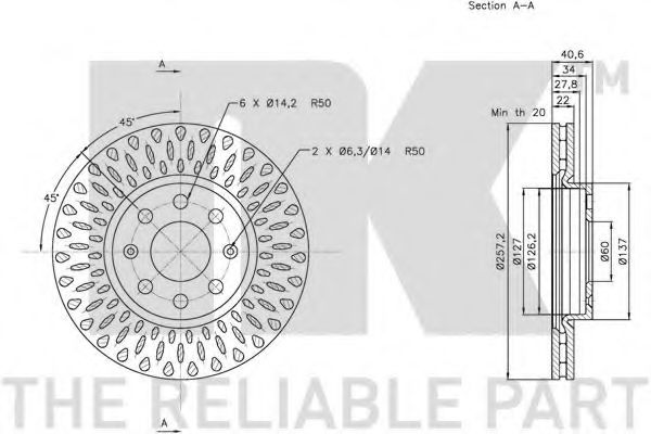 Disc frana 3