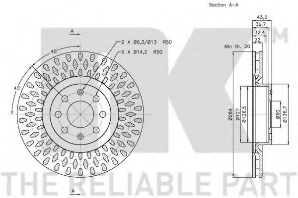 Disc frana 3