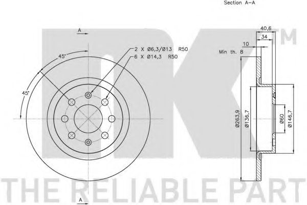 Disc frana 2