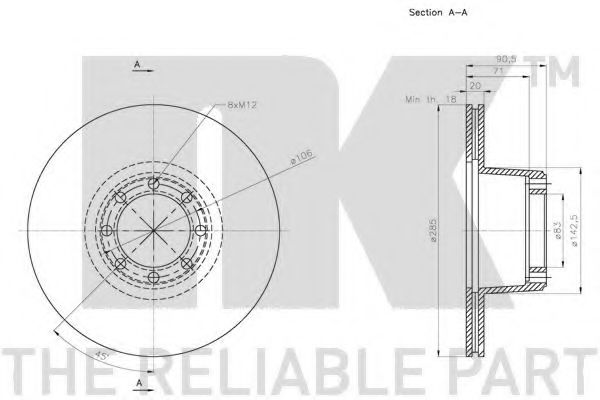 Disc frana 2