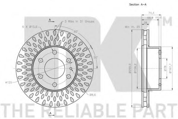Disc frana 3