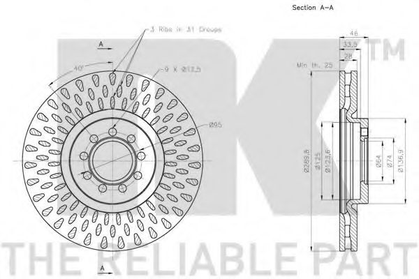 Disc frana 3