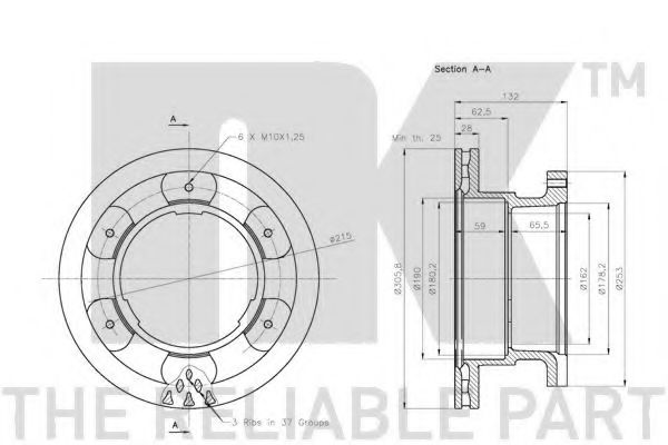 Disc frana 3