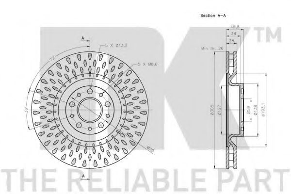 Disc frana 3