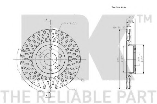 Disc frana 3