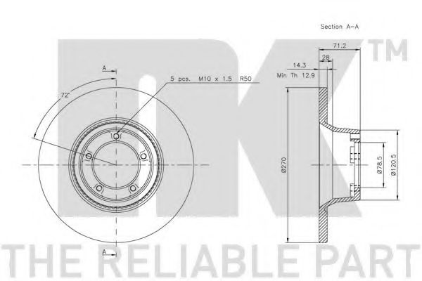 Disc frana 2