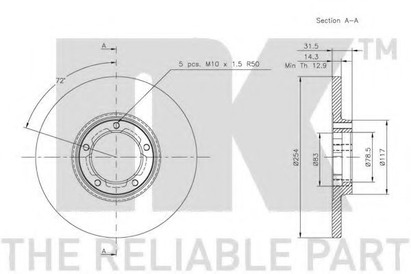 Disc frana 2