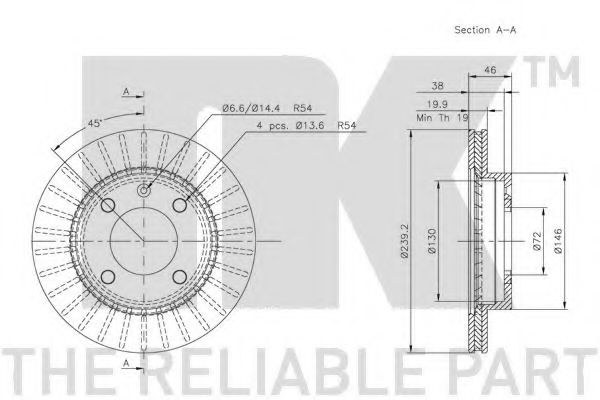 Disc frana 2