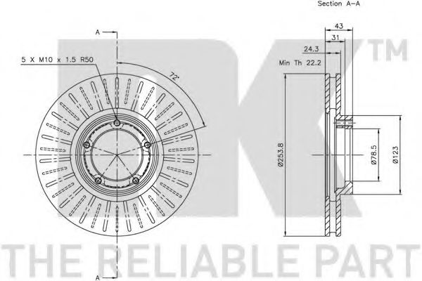 Disc frana 2