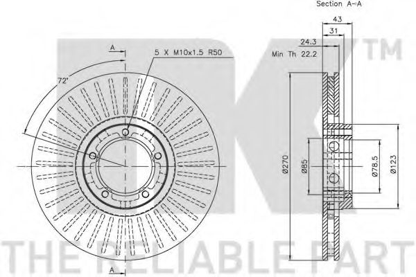 Disc frana 2
