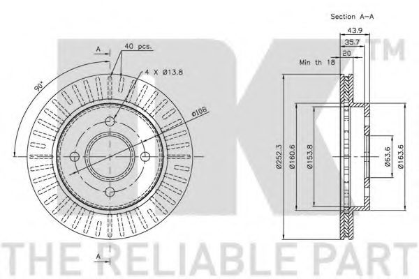 Disc frana 3