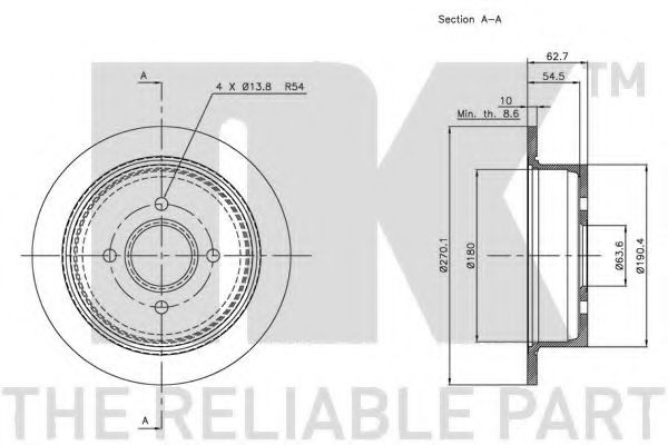 Disc frana 2
