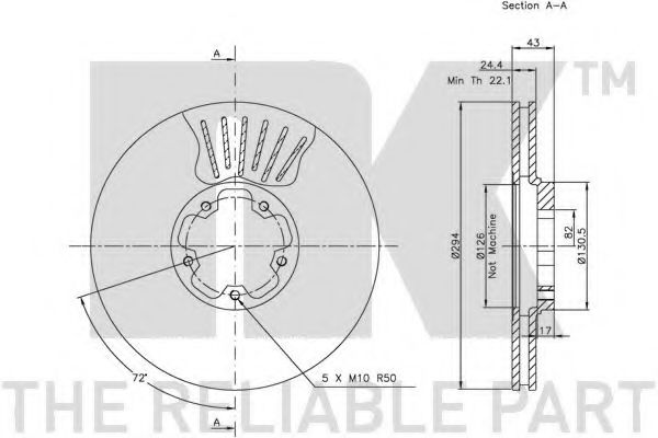 Disc frana 3