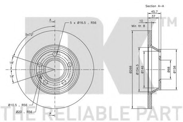 Disc frana 3