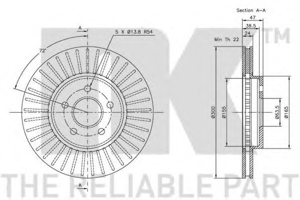 Disc frana 3