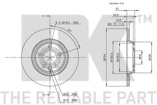 Disc frana 3