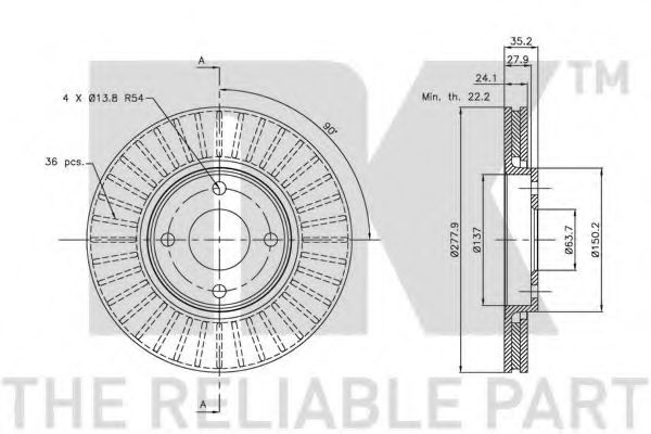 Disc frana 3
