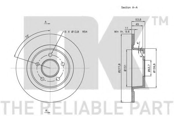 Disc frana 3