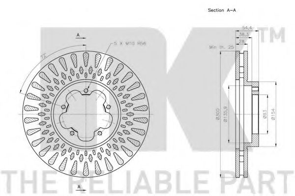 Disc frana 3