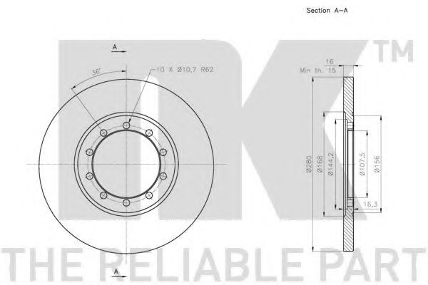 Disc frana 3