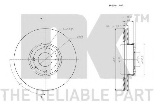 Disc frana 2