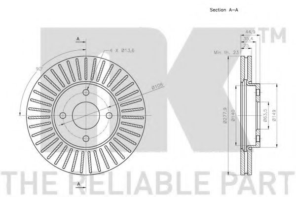 Disc frana 3