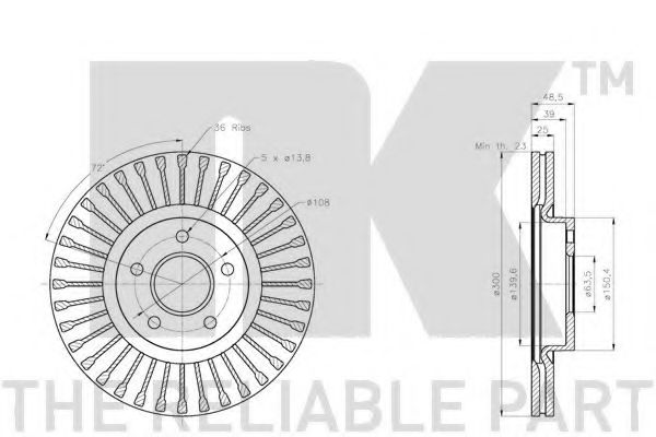 Disc frana 3