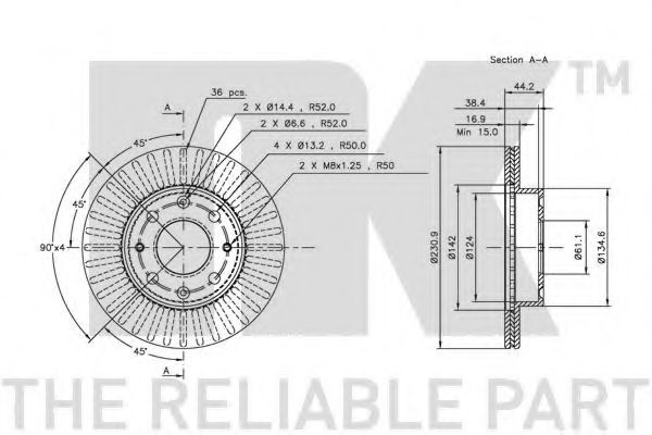 Disc frana 2