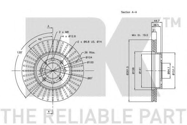 Disc frana 2