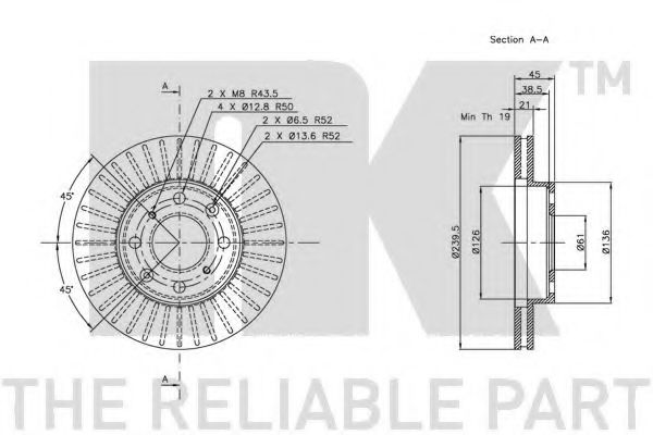 Disc frana 3