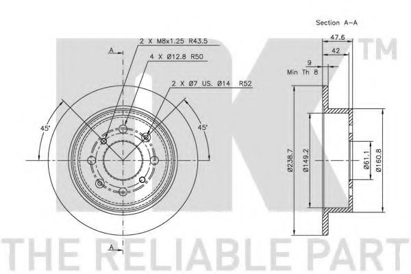 Disc frana 3
