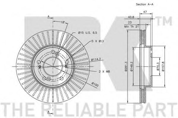 Disc frana 3