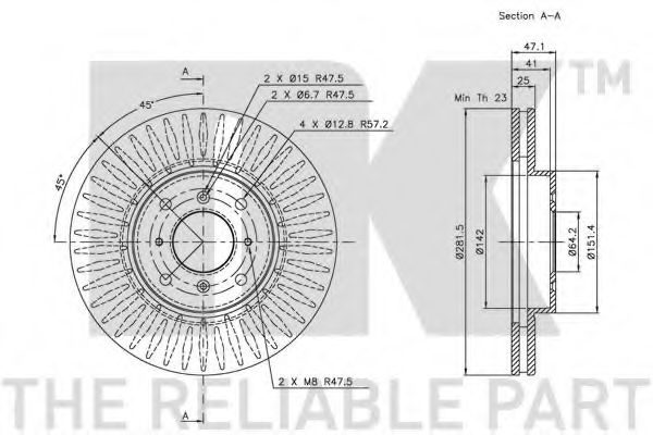 Disc frana 3