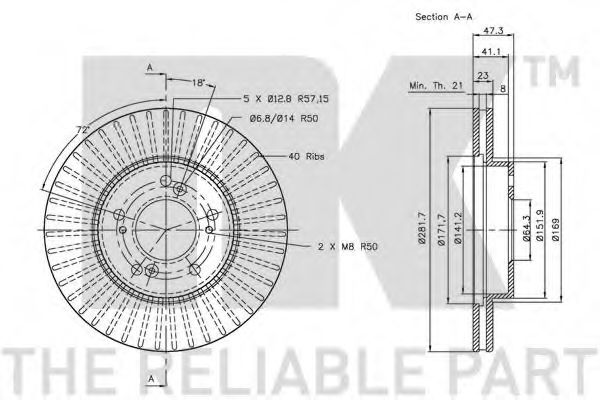 Disc frana 3