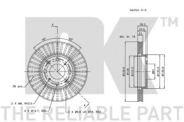 Disc frana 3