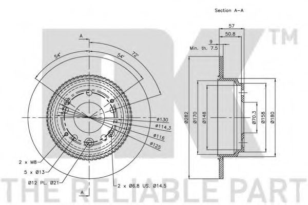 Disc frana 3