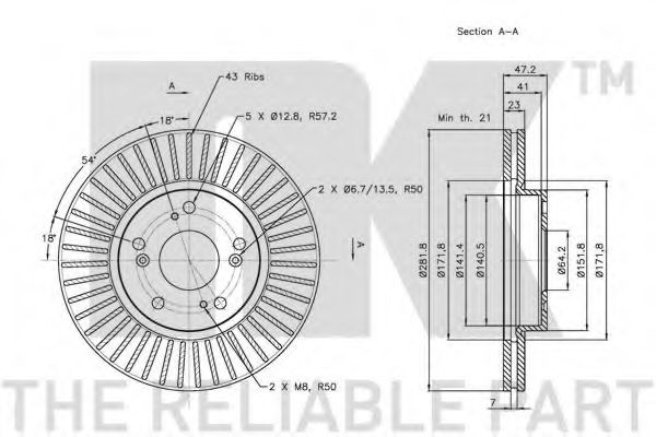 Disc frana 3