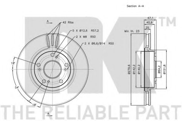 Disc frana 3