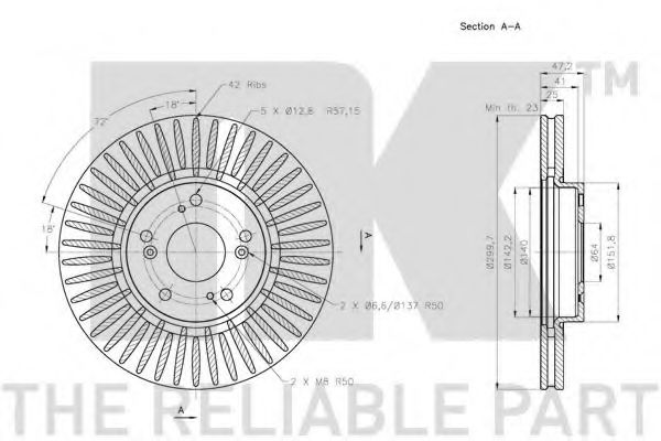 Disc frana 3