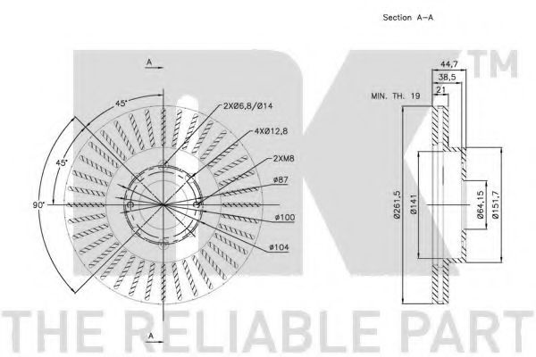 Disc frana 2