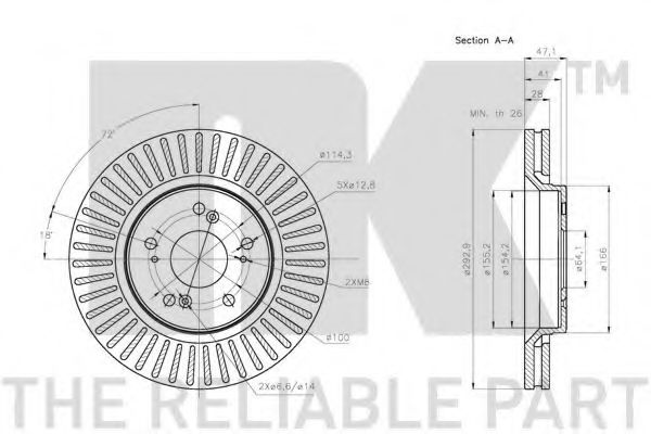 Disc frana 3