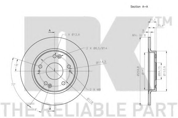 Disc frana 3