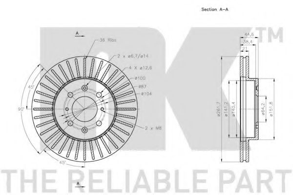 Disc frana 3