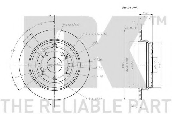 Disc frana 3