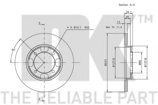 Disc frana 2