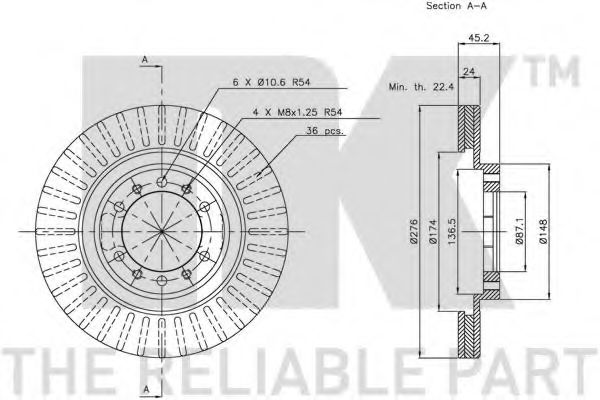 Disc frana 3